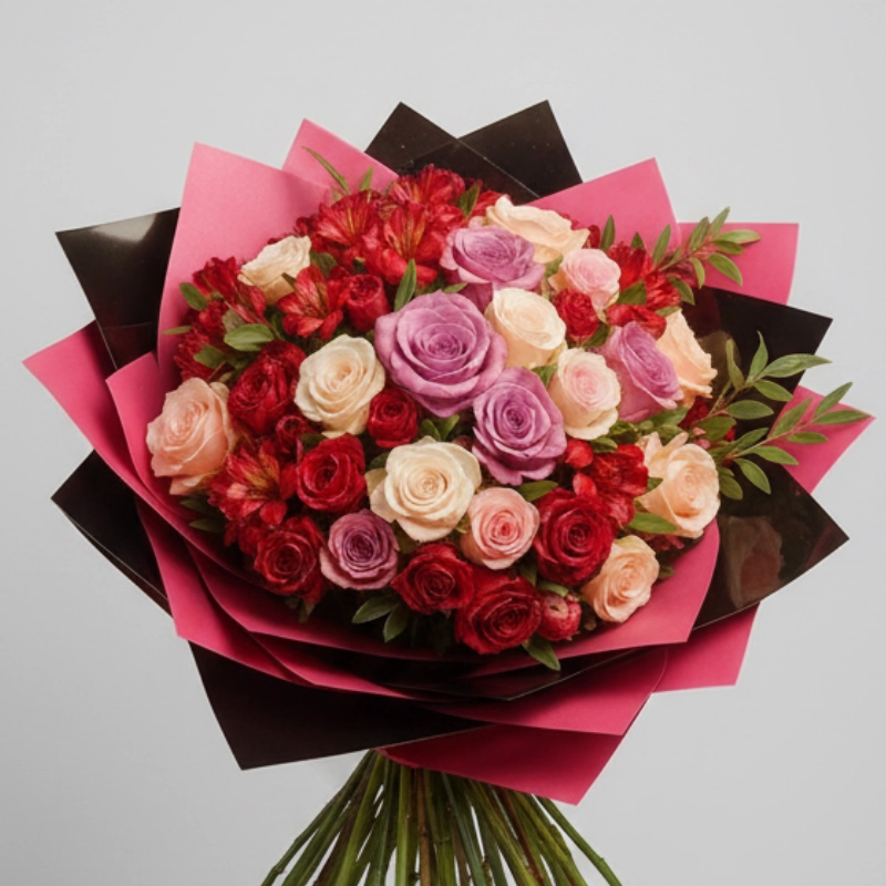 Harmony in Blooms - Flower Bouquet